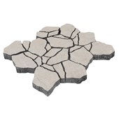 DITON Reliéfní dlažba STONE 8 cm CREMO